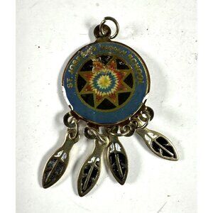 St Joseph Indian school dreamcatcher Pendant